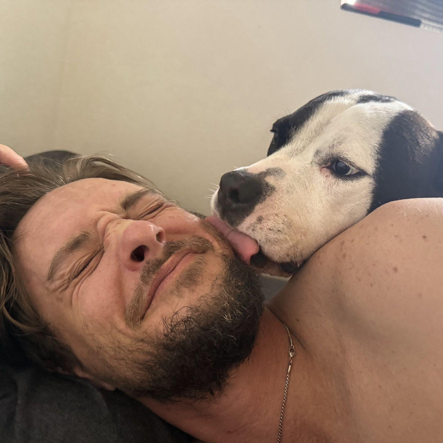 Bowie loves his dad :)