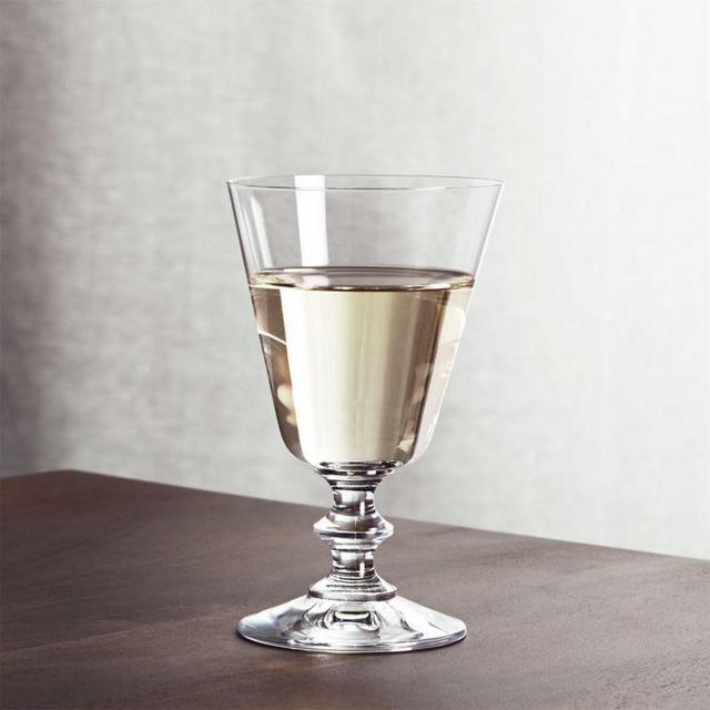 Crate & Barrel French Wine Glass