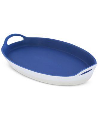 Thirstystone - Dark Blue Ceramic Serving Platter