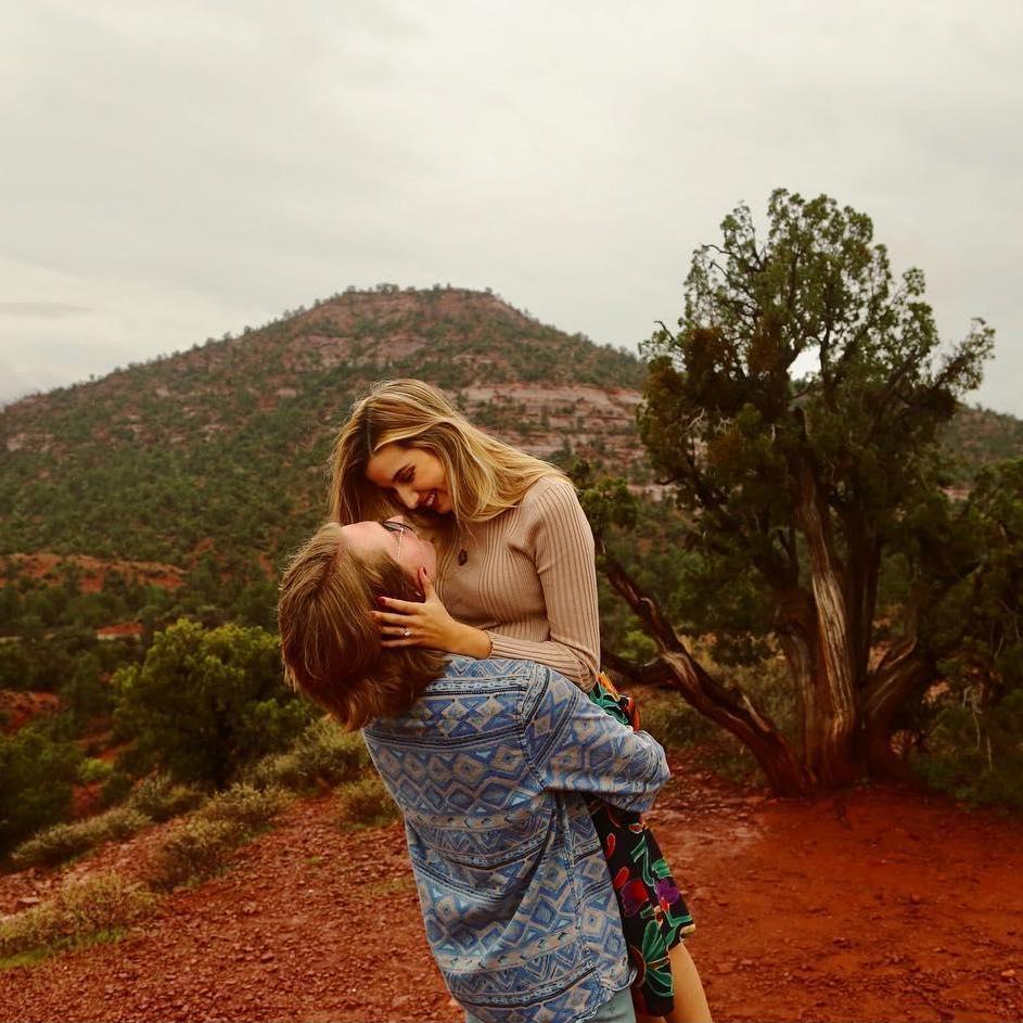 Engagement at Lover's Knoll 2020