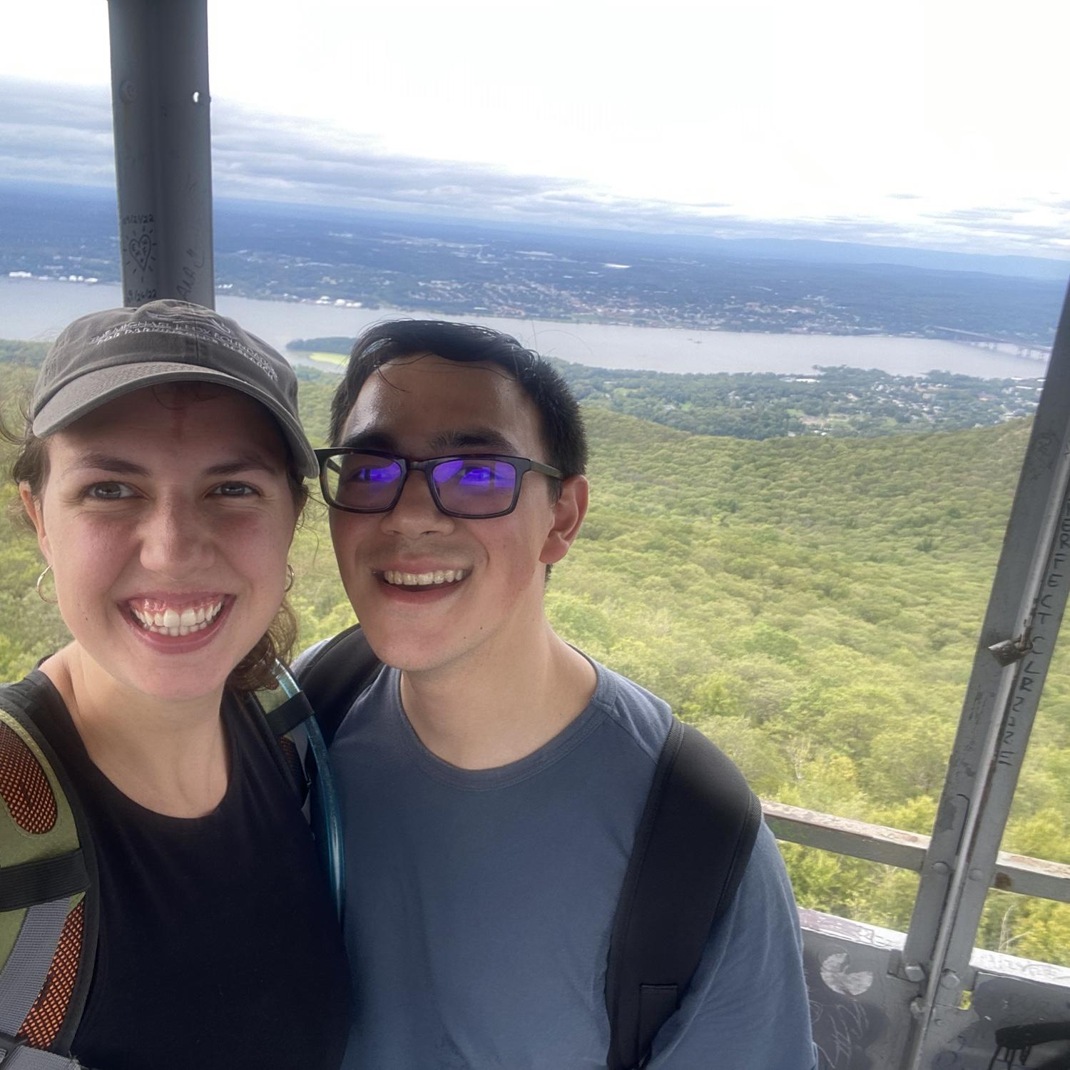 Made it to the top of Beacon Fire Tower