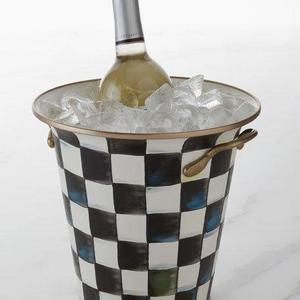 Courtly Check Enamel Wine Cooler