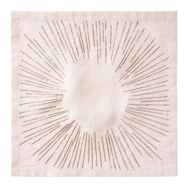 Monique Lhullier Celebration Linen Coasters, Set of 4