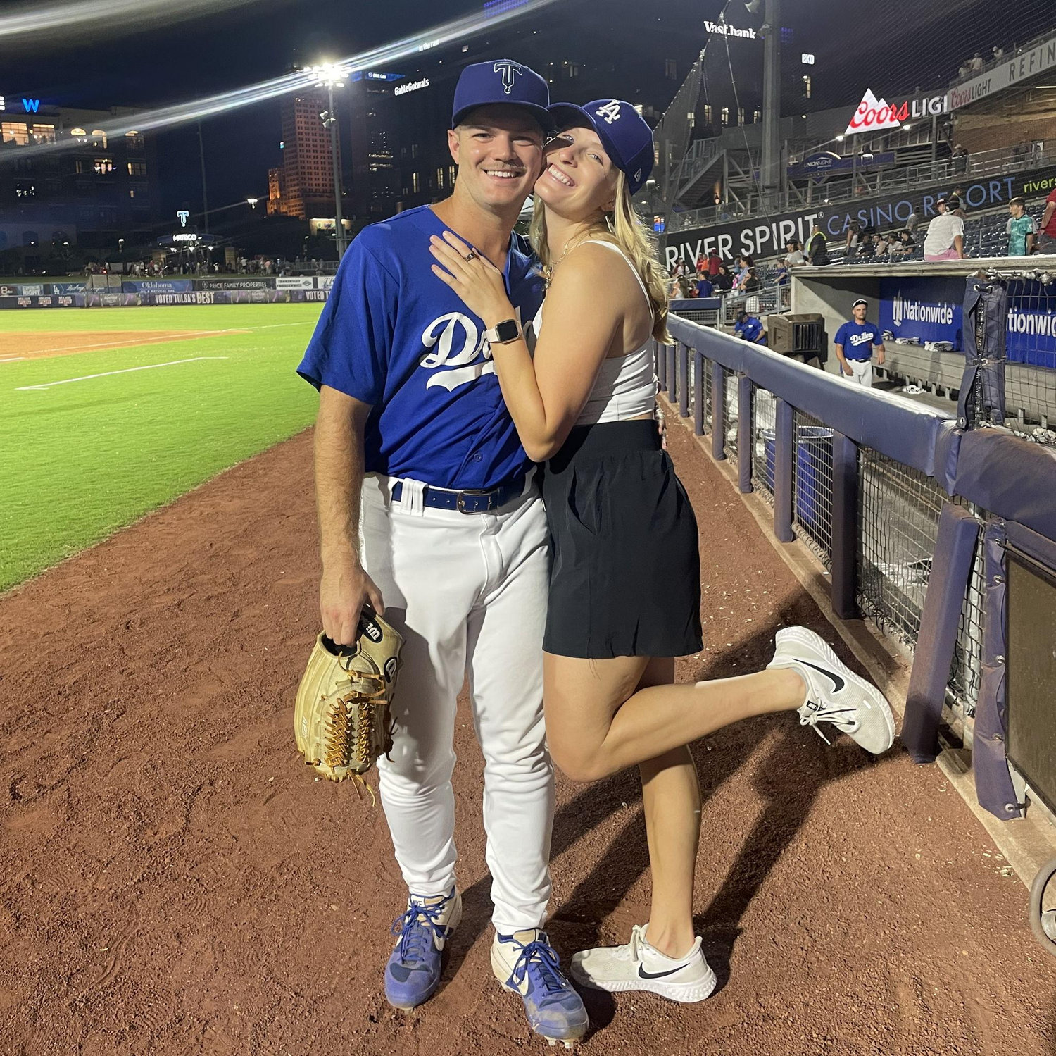 Baseball season in Tulsa, Oklahoma
