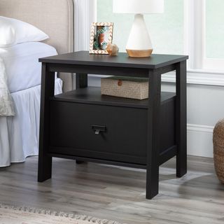 Trestle 1-Drawer Night Stand