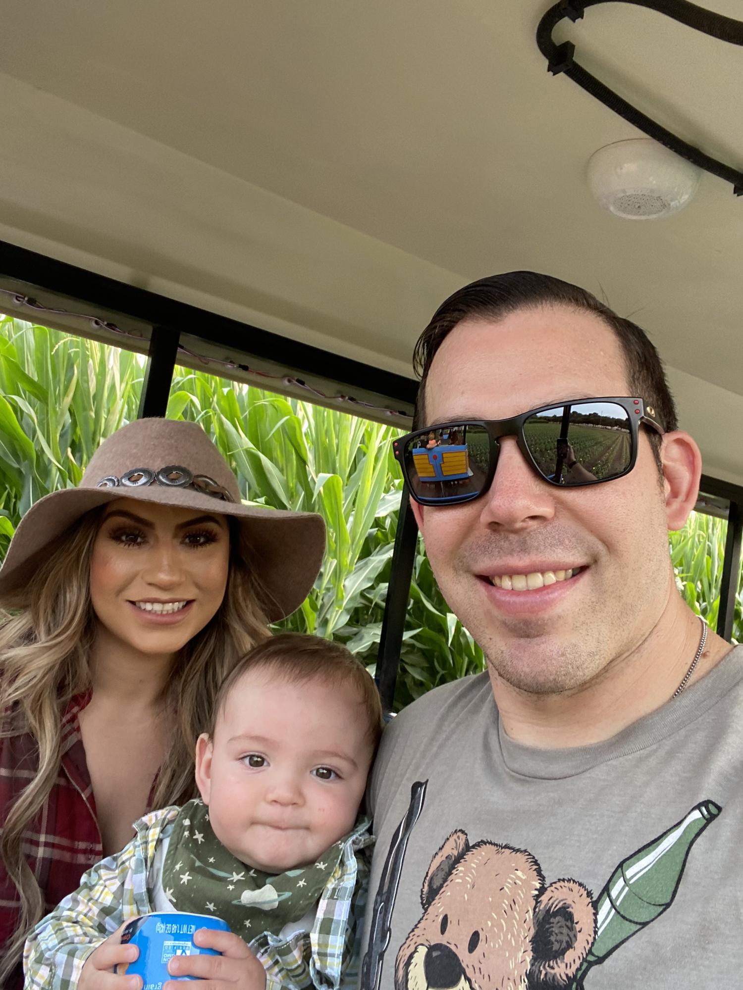 We love our little family we started. Jameson will be our ring bearer