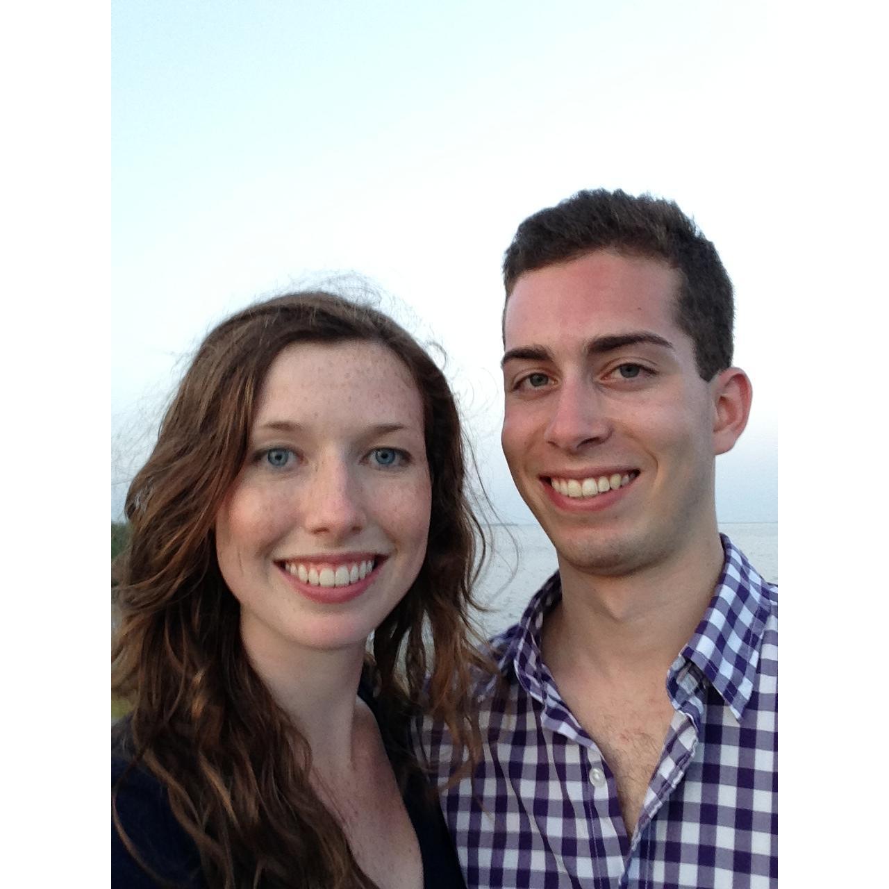 Our first trip to the beach in Delaware