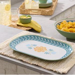 Better Homes & Gardens Melamine Floral Serving Tray