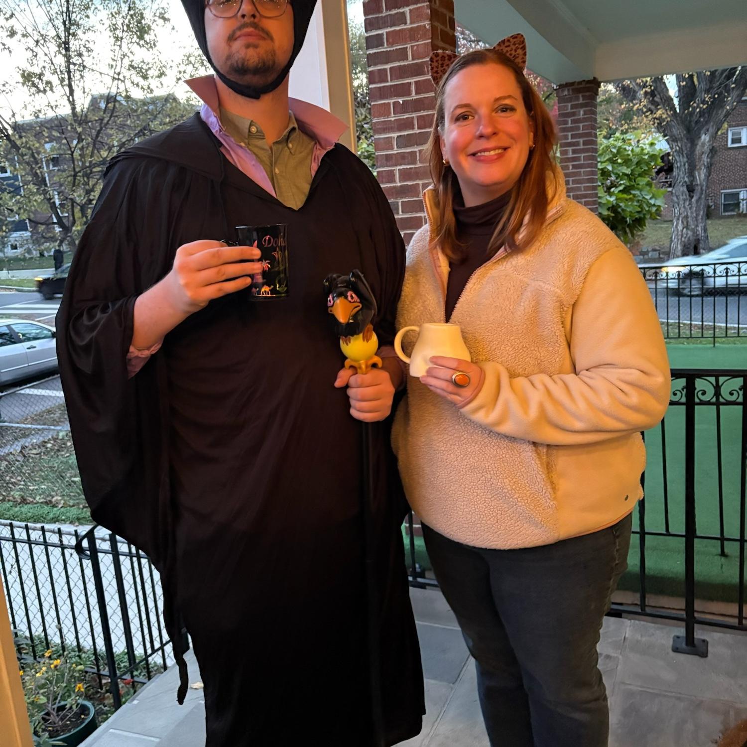 Fun fact: Teresa loves a man in uniform. Halloween 2025.
