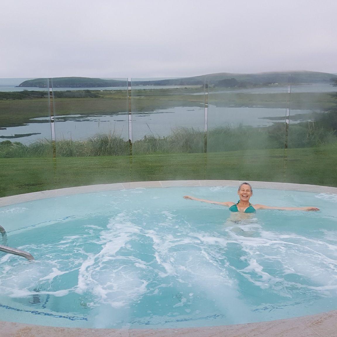 Coastal spas are always a plus! The Lodge at Bodega Bay - Our favorite anniversary spot.