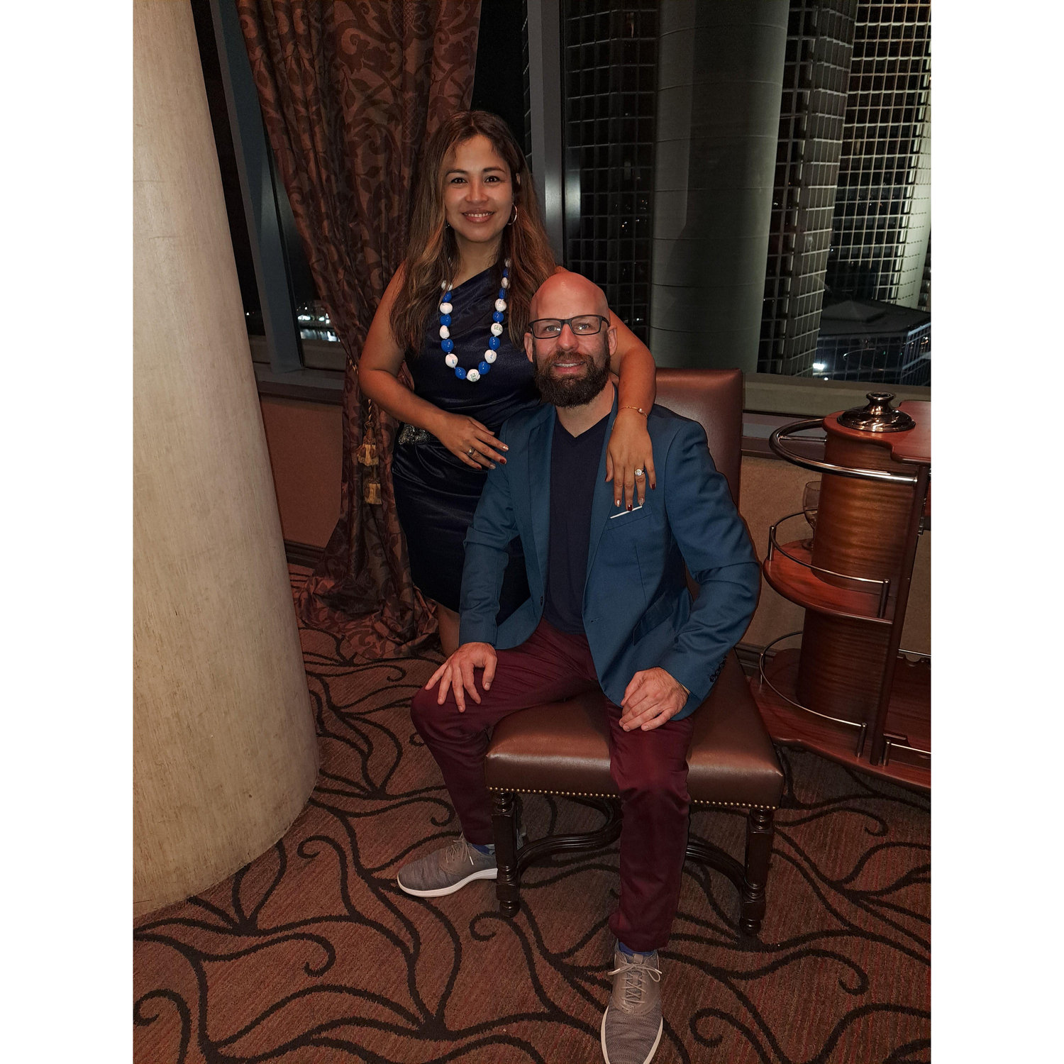He proposed ,and I sais "YES"