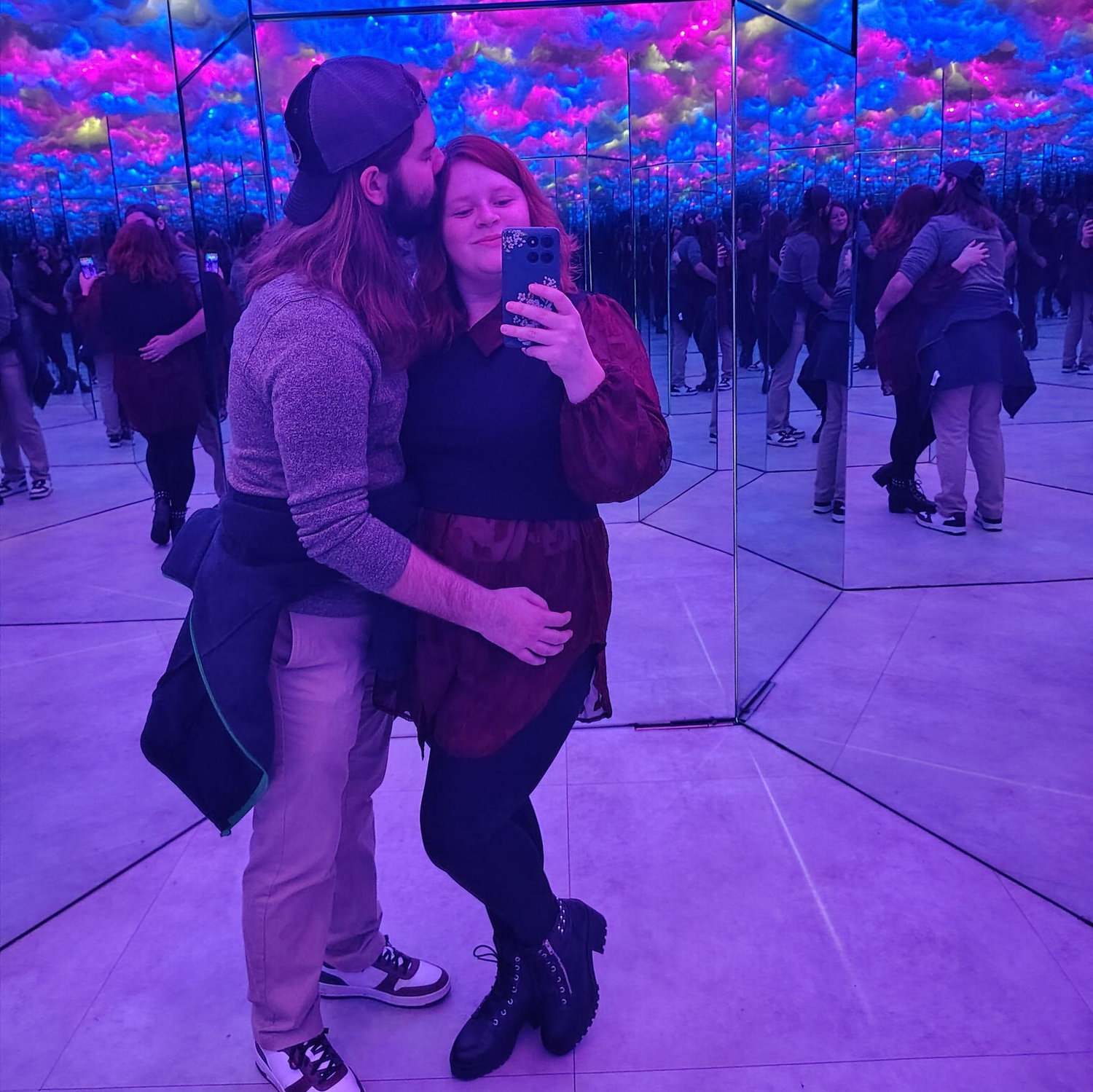 B&E go to the Museum of Illusions