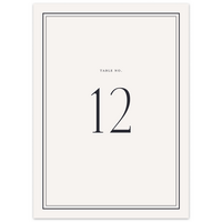 Table Number