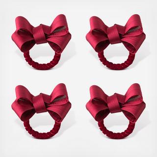 Tuxedo Napkin Ring, Set of 4