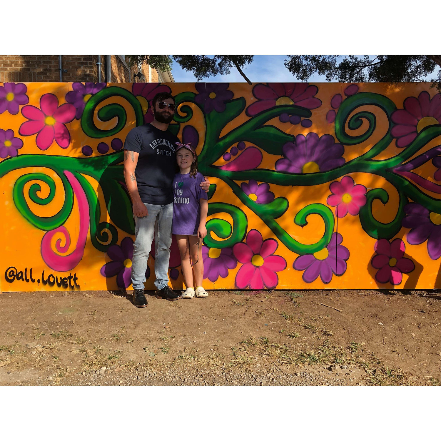 OKC Murals - Flowers are our favorite