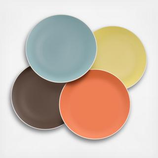Pop Colours Assorted Accent Plate, Set of 4