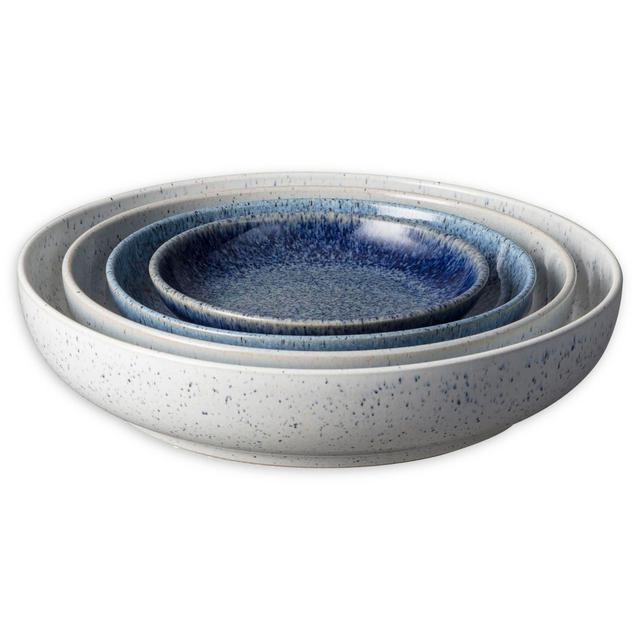 Denby Studio Blue 4-Piece Nesting Bowl Set