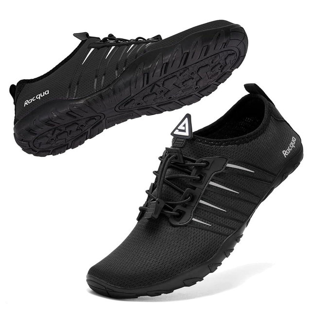 Racqua Water Shoes Quick Dry Barefoot Water Aqua Sport Beach Pool Swim Surf Diving for Men Women