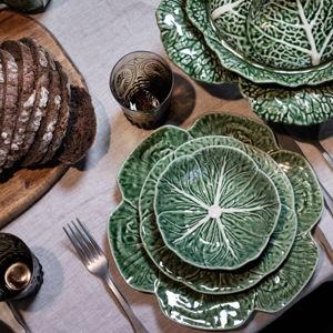 Cabbage Dessert Plate, Set of 4
