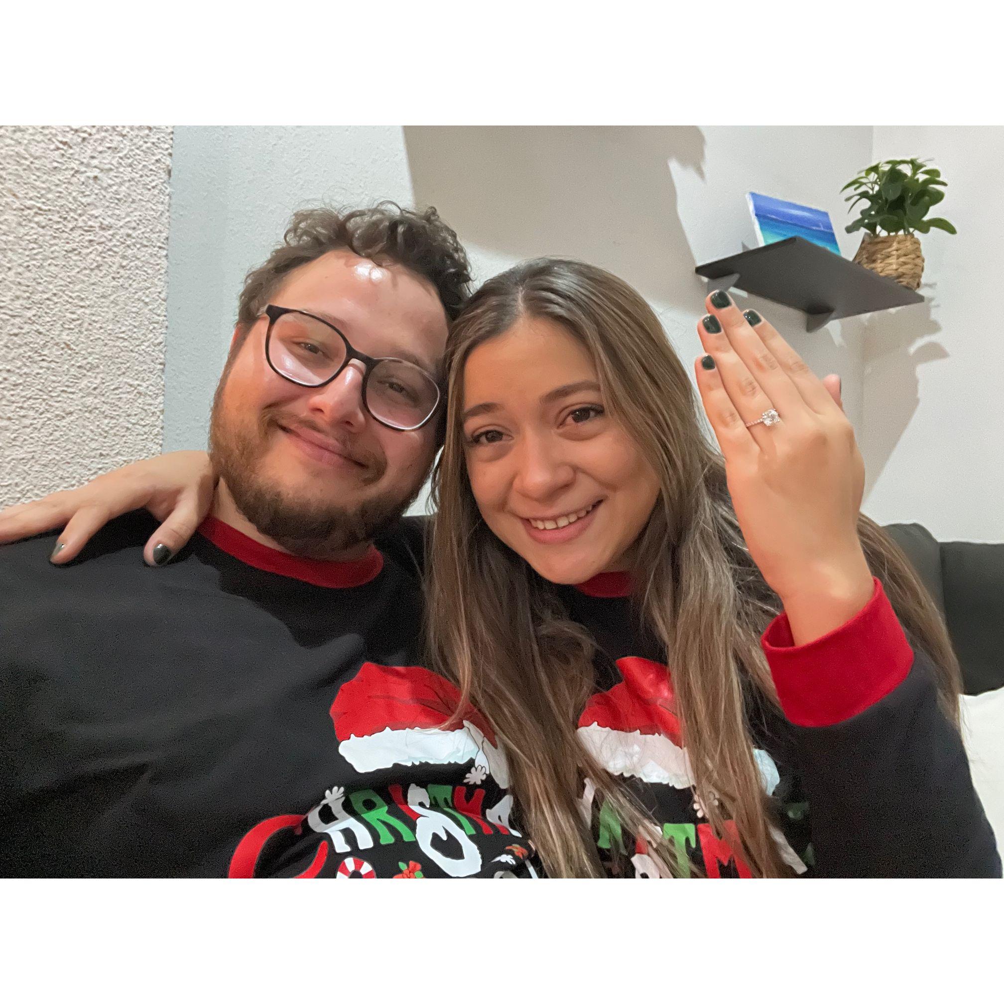 We got engaged! wohooo