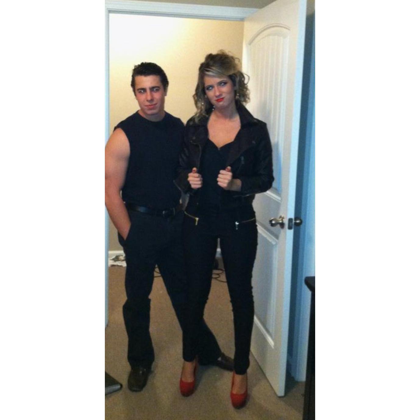 First date party together! Danny and Sandy for Halloween