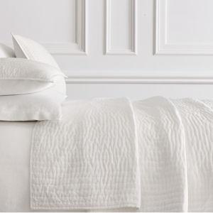 Airy Cotton Voile Solid Quilt (Without shams) - Alabaster size Full/Queen