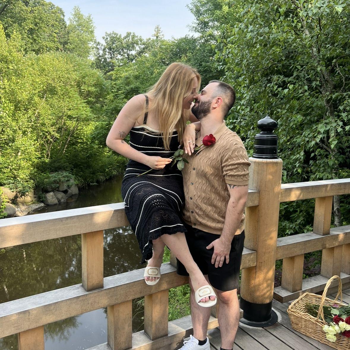 Day we got engaged July 2025