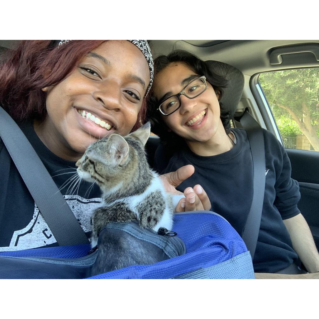 The day we adopted Rosie!