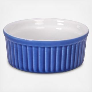 Pleated Oval Baker