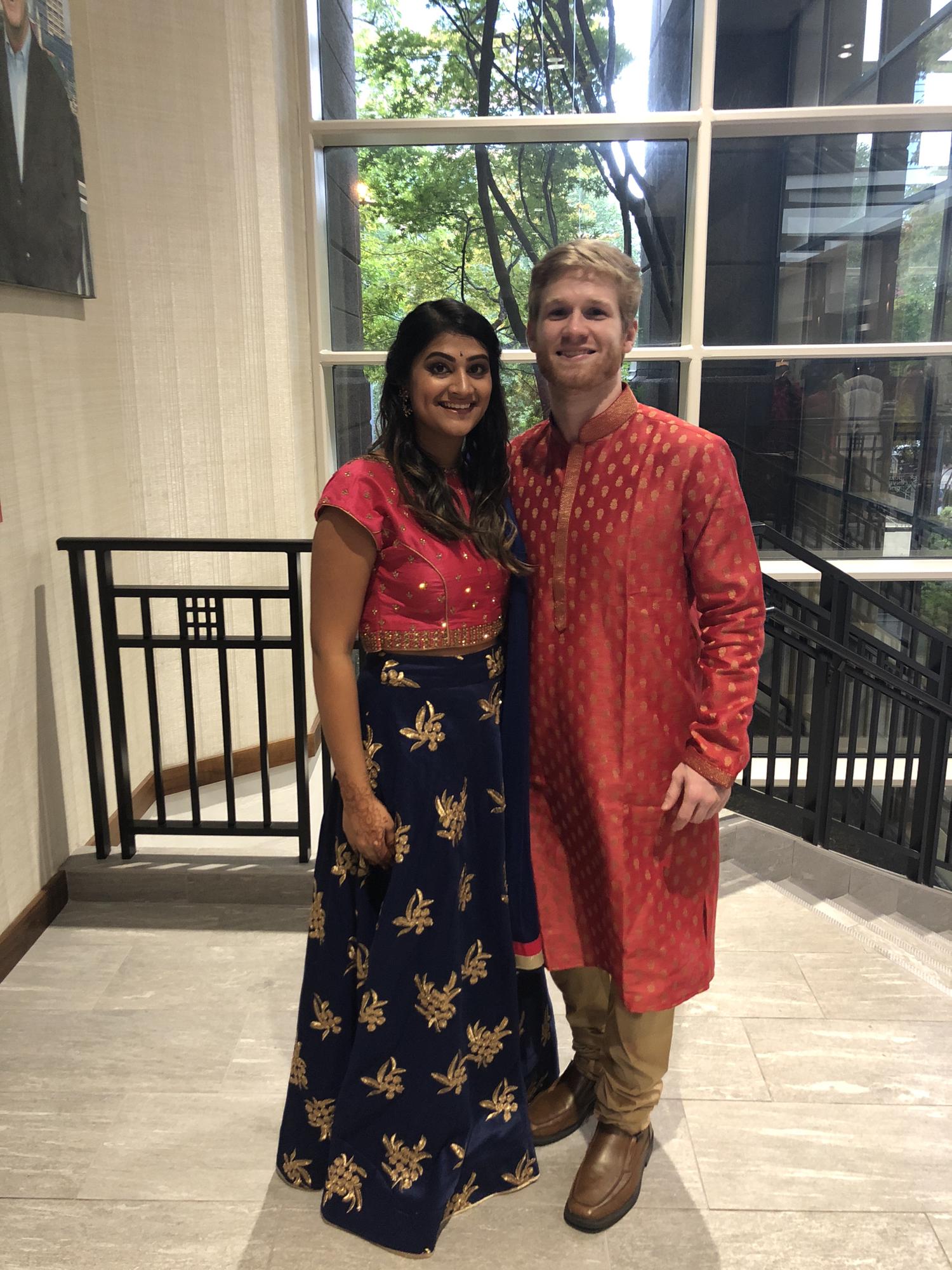 Malvika’s brother’s Sangeet celebration