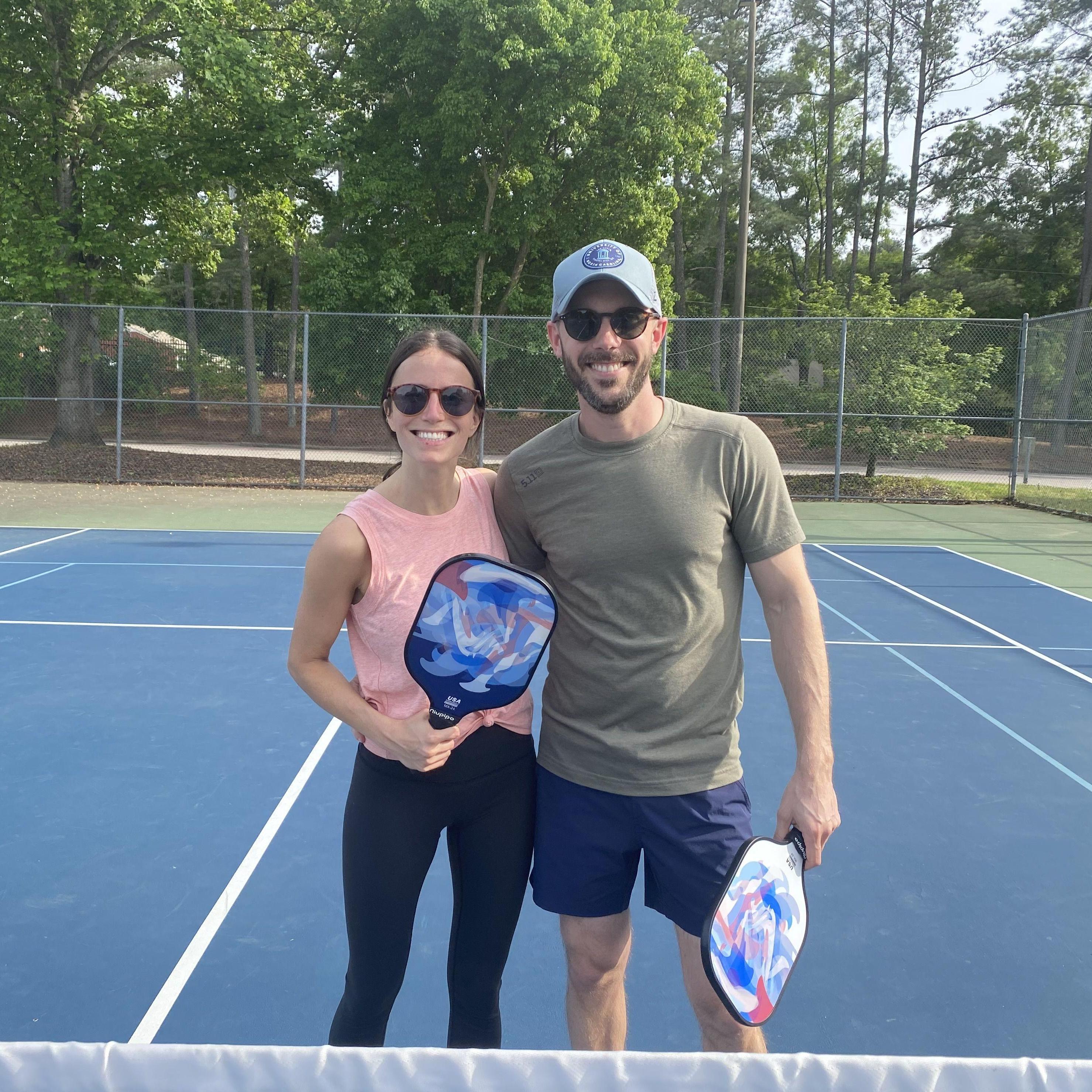 We love sports *read: can play pickleball*