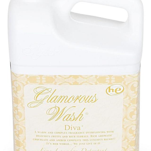 TYLER Diva Glam Wash Laundry Detergent, Gallon (128 Fl oz) (Pack of 1) ILIOS Packaging.