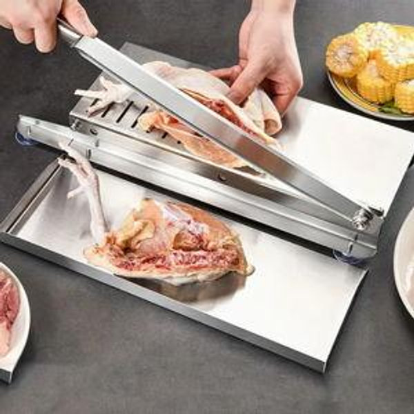 1pc Heavy-Duty Stainless Steel Bone Cutting Knife