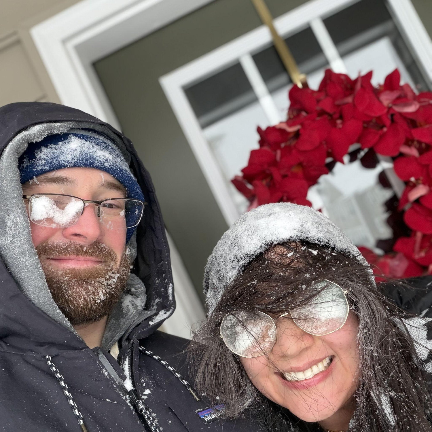 Enjoying the snow day