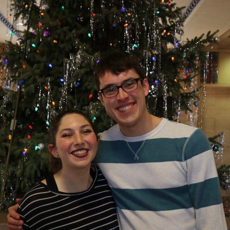 Our first picture together from before we were dating! After Ilana's dance show in 2017.