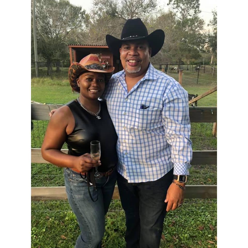 Cowboy and Cowgirl up