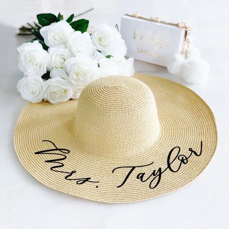 Personalized Beach Hat
