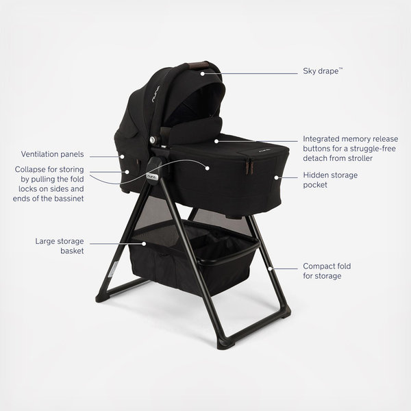 Nuna, LYTL Bassinet with Stand | Zola Baby