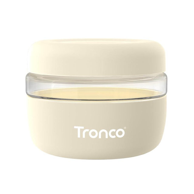 Tronco 16 oz Glass Food Storage Containers with Lids, Airtight, Leak & Spill Proof Glass Lunch Bowls for Meal Prep, Salad, Yogurt, Soup & Stew, Microwave & Dishwasher Safe, BPA-Free, Set of 1