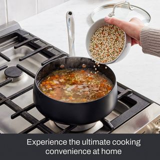HA1 Expert Nonstick Sauce Pan with Lid