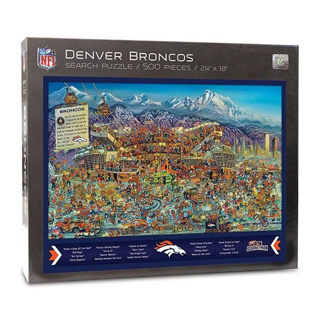 YouTheFan NFL Joe Journeyman 18'' x 24'' 500-Piece Team Puzzle