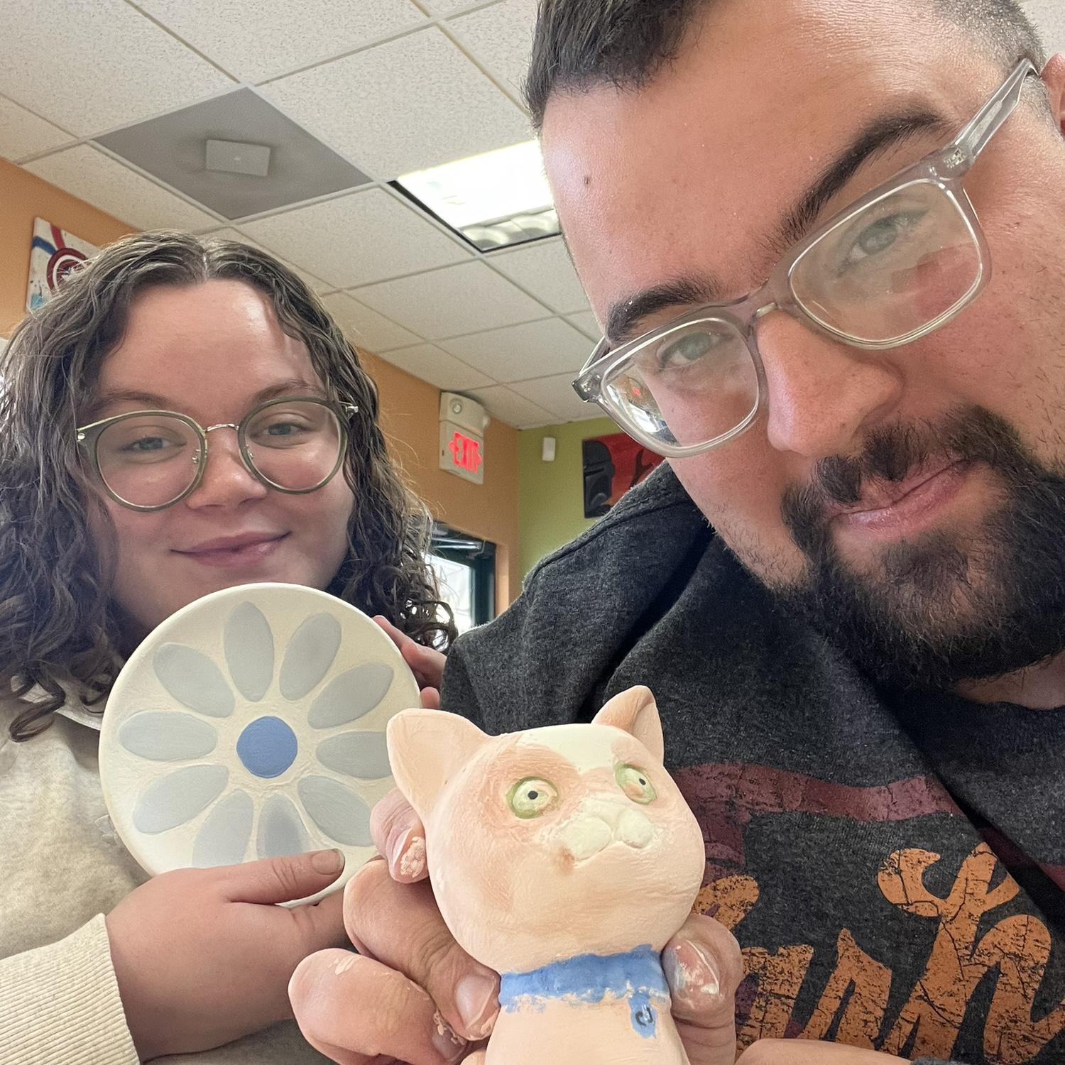 Testing our art skills 🤪
