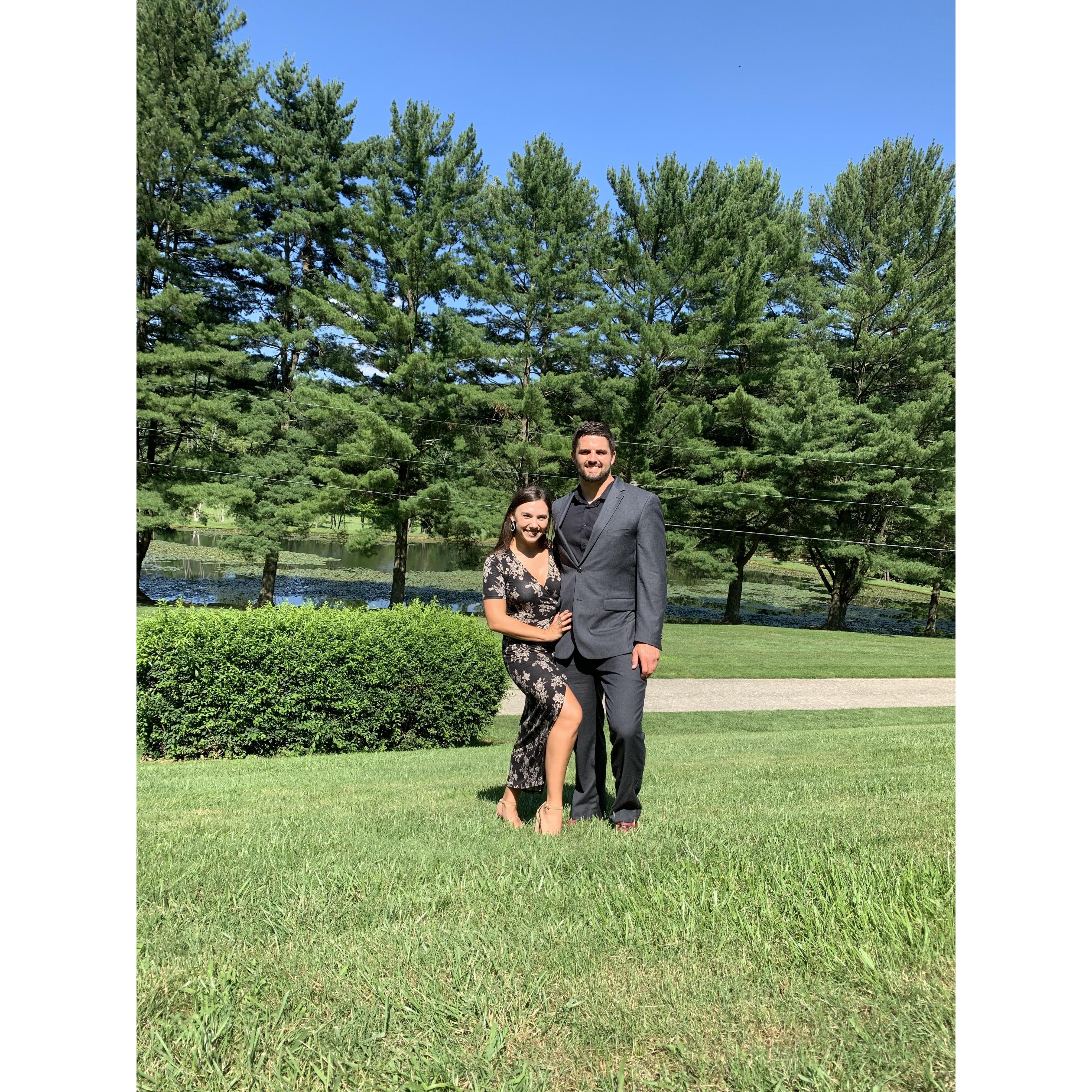 The Novak Wedding;
Our first time as each other's wedding dates!