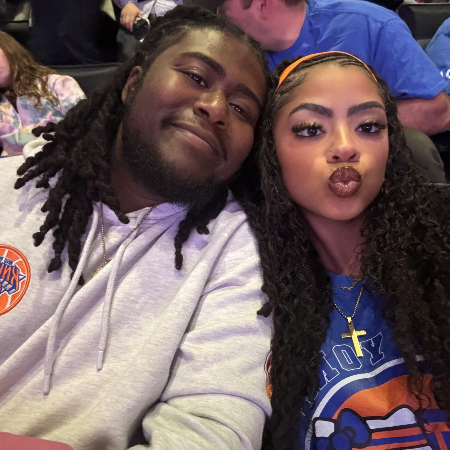 Our 2nd Knicks game!