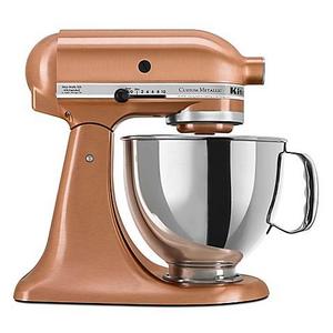 KitchenAid® Custom Metallic® Series 5 Quart Tilt-Head Stand Mixer in Copper