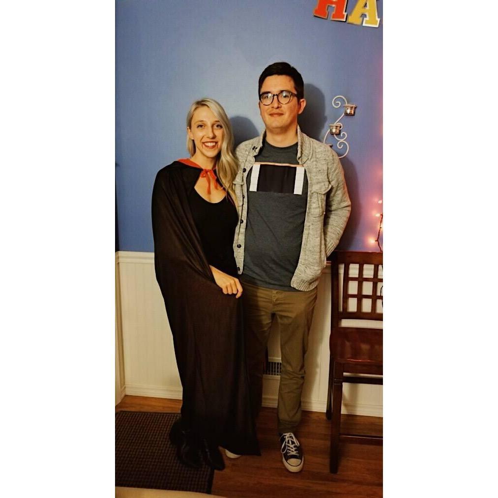 Our first Halloween (we were Vampire Weekend - no one but us thought we were clever)