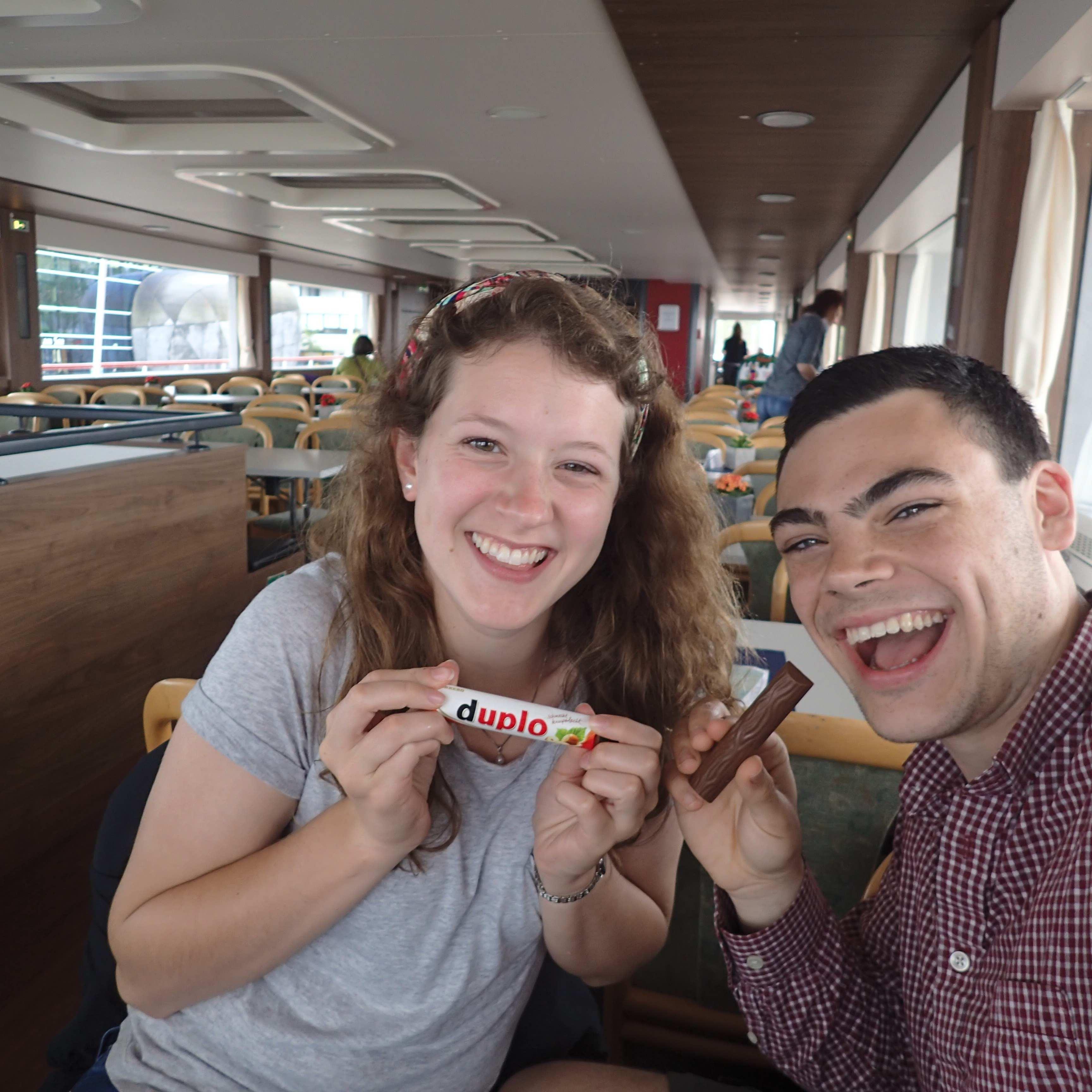 We love German chocolate!