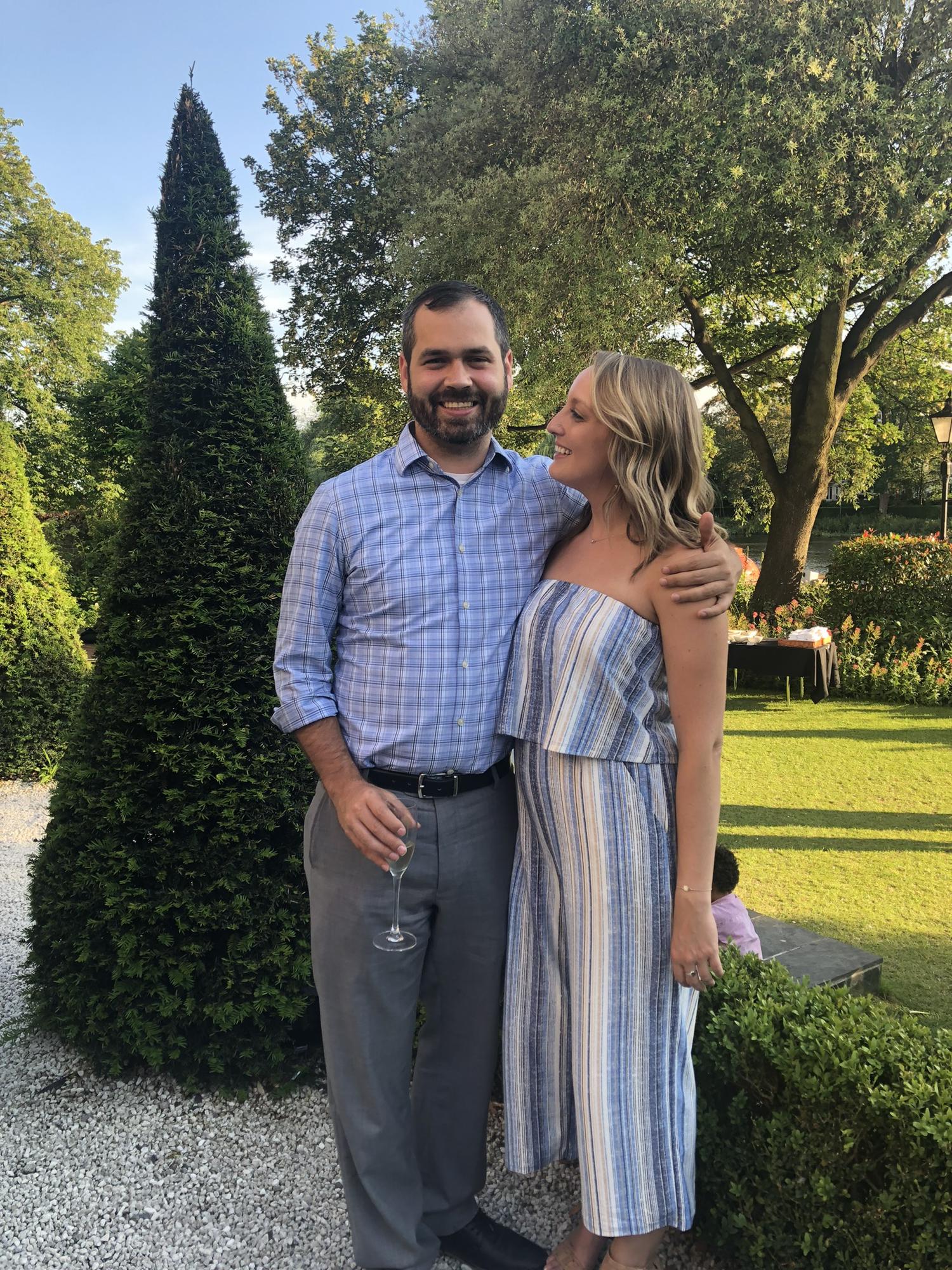 We took a trip to Europe to celebrate Christen and Jason’s wedding with Jason’s family - this is in Richmond, England on the Thames. June 2019