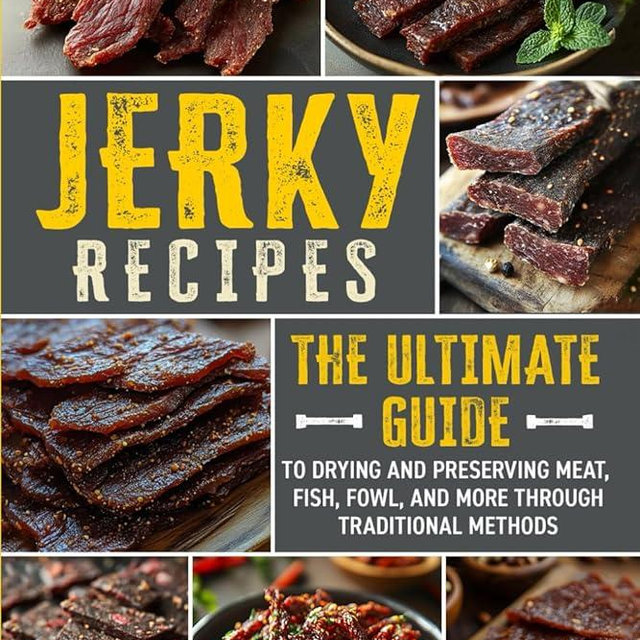 Jerky Recipes: The Ultimate Guide to Drying and Preserving Meat, Fish, Fowl, and More through Traditional Methods (Cookbook for Beginners and Beyond)