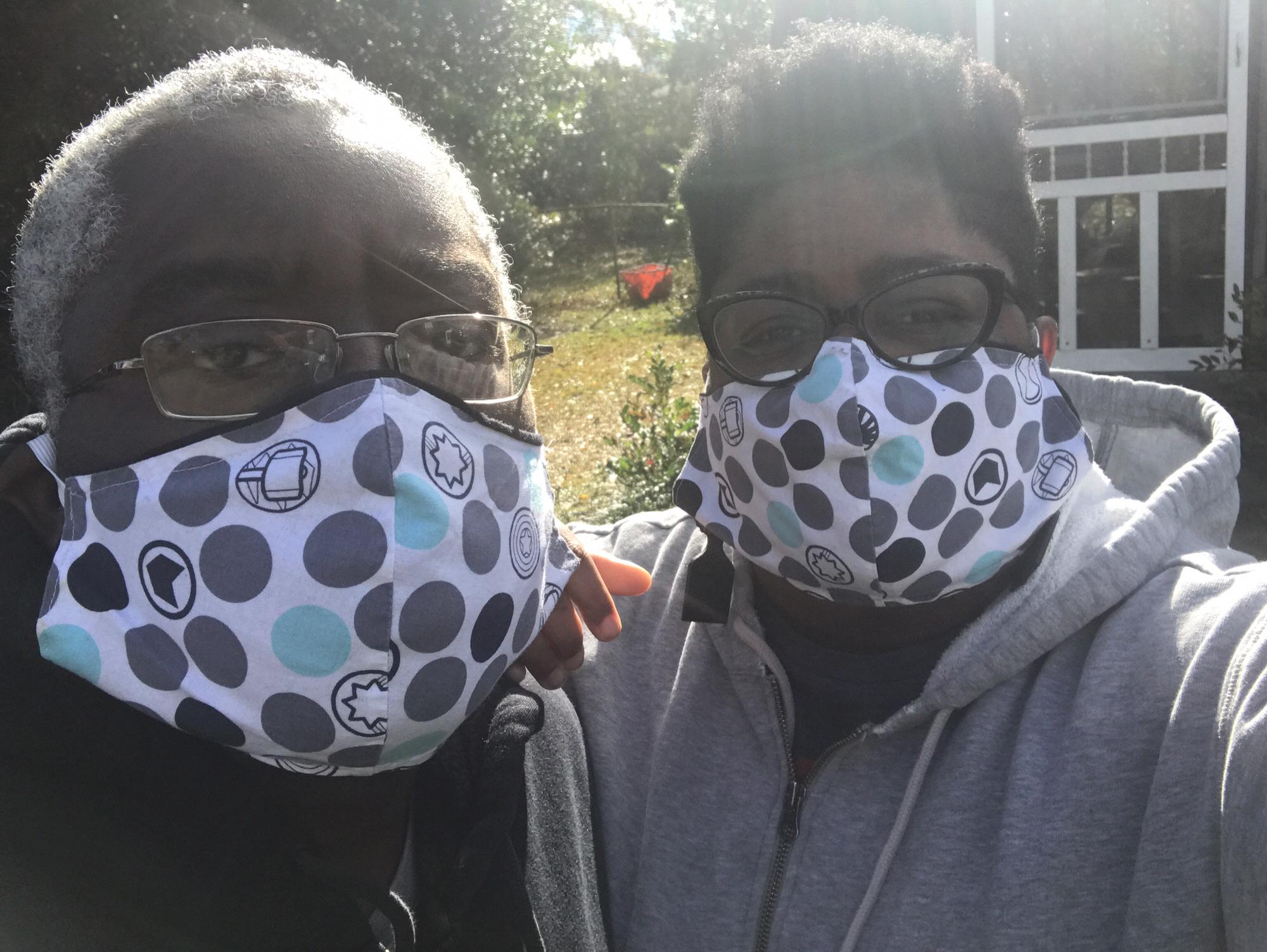 Celebrating Christmas Day 2020 at home.